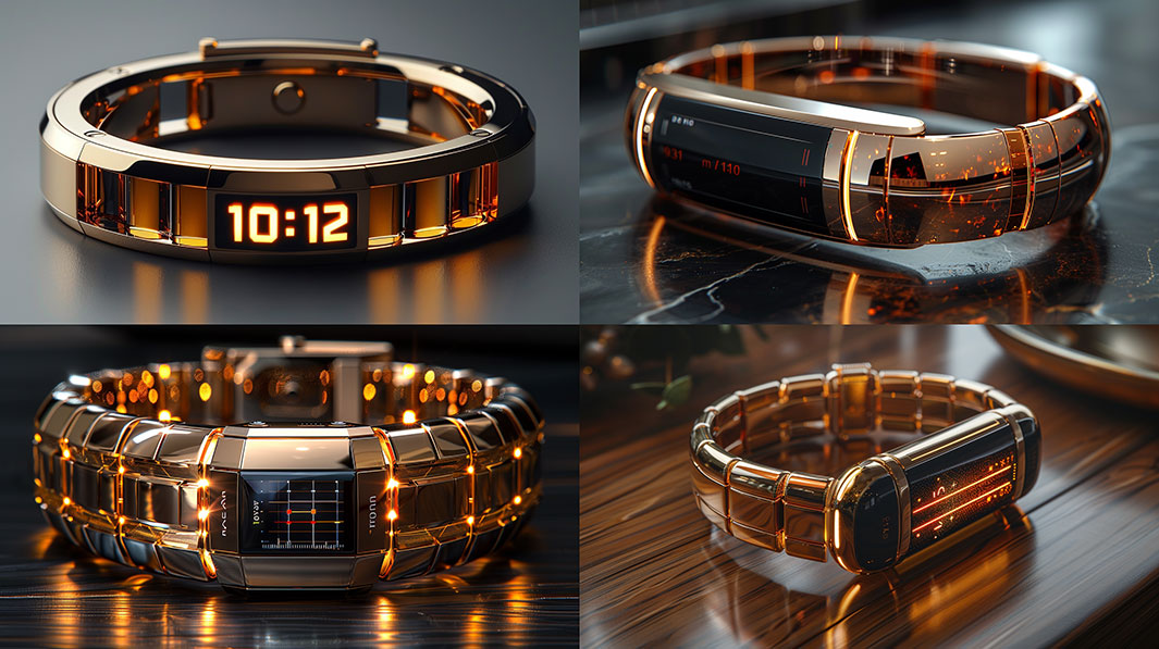 Design für neuartige digitale Mehrzweck-Armbanduhren